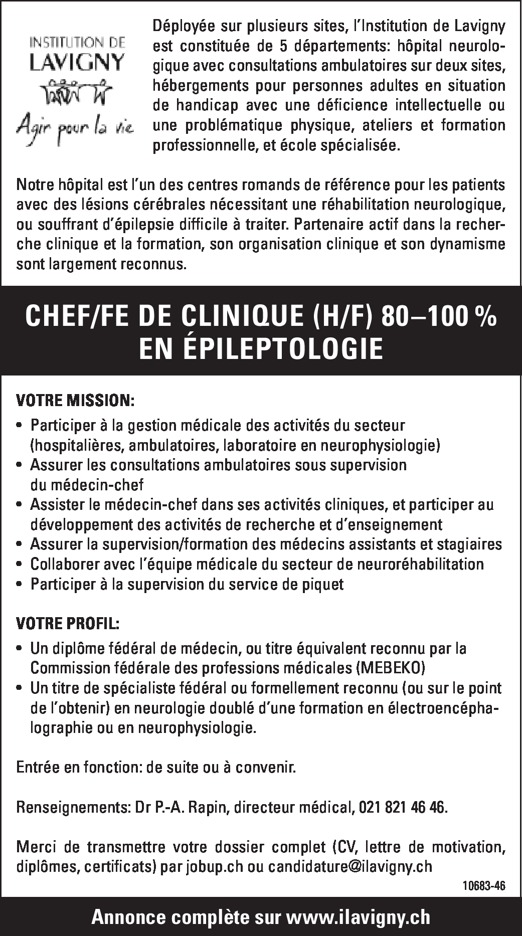 Lettre De Motivation Medecin Assistant Suisse